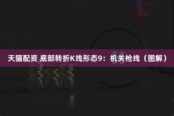 天猫配资 底部转折K线形态9：机关枪线（图解）